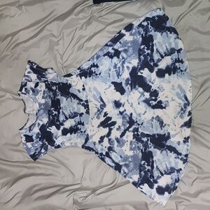 🎆 Girl's tie dye dress